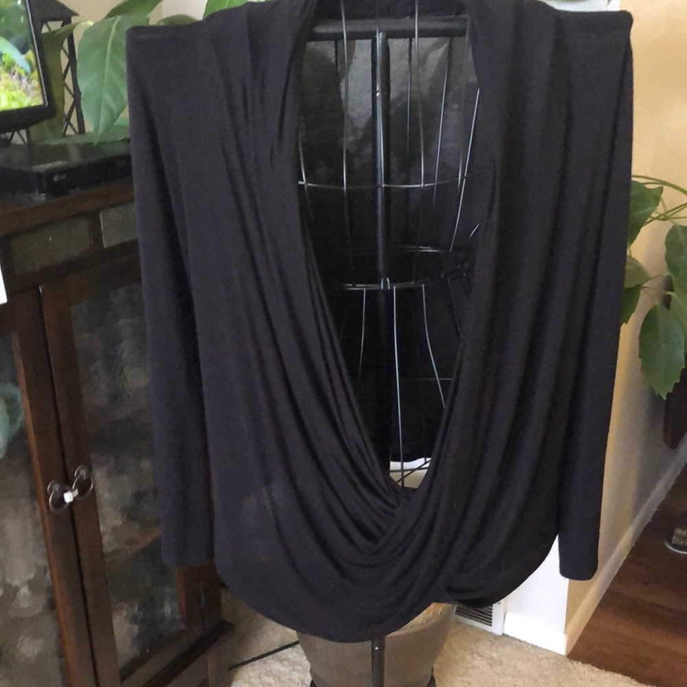 Black cardigan